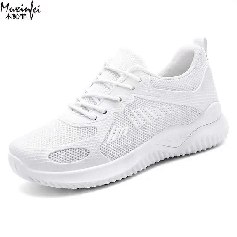 ​women's Summer Shoes 2025 Casual Sneakers Mesh Breathable Surface Chunky Sole Trendy Fashion Trendy Free Shippiing Shoes