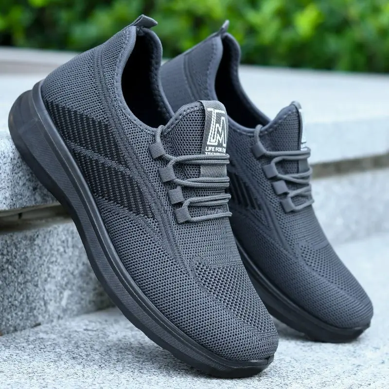 New Men's Shoes Sports Flats Casual Shoes 2024 New Fashion Breathable Walking Shoes Lightweight and Comfortable Men's Shoe