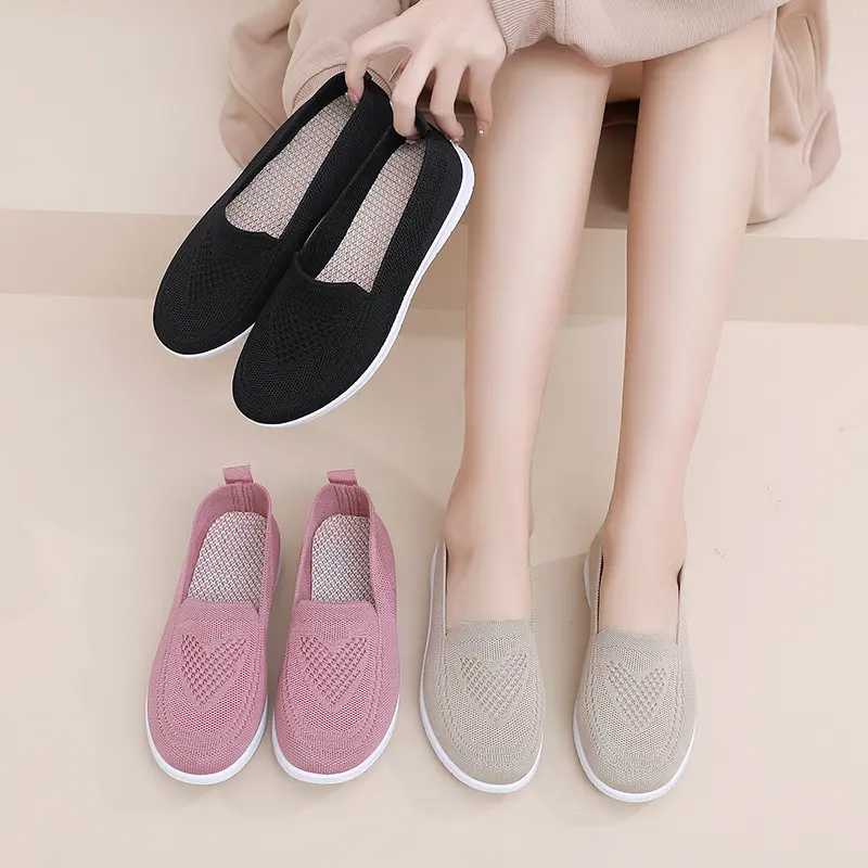 ​Women's Shoes Spring Summer Casual Breathable Chunky Sole Flat cheap shoes clearance