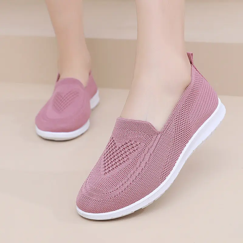​Women's Shoes Spring Summer Casual Breathable Chunky Sole Flat cheap shoes clearance