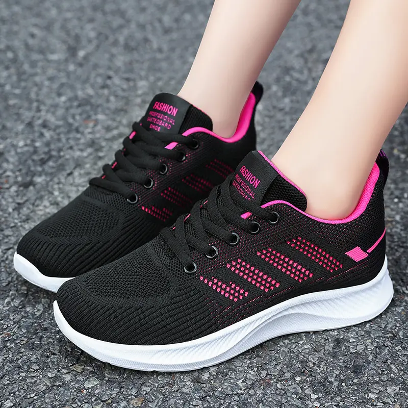 Women's casual soft sole sports shoes, breathable single-sided mesh shoes, mom's , running shoes, women's sneakers