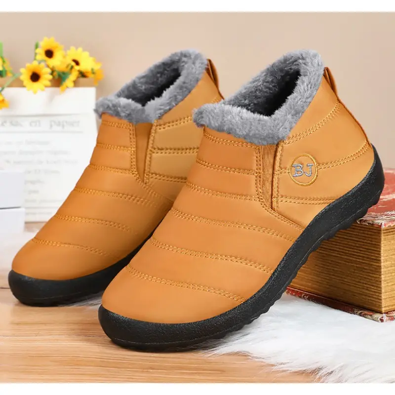 Women's Winter Boots New Snow Boots Plush and Thick Cotton Ultra Light and Warm Casual Shoes Thick Cotton Boots
