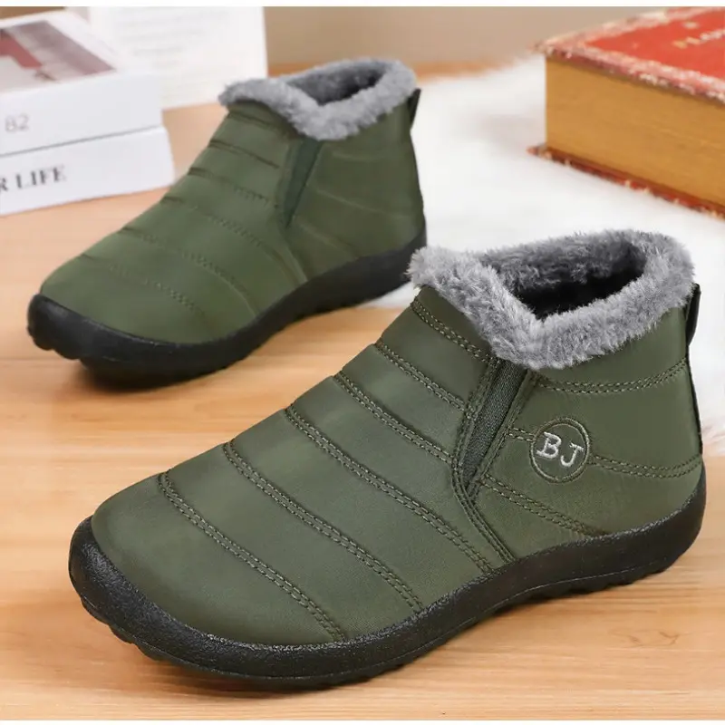Women's Winter Boots New Snow Boots Plush and Thick Cotton Ultra Light and Warm Casual Shoes Thick Cotton Boots