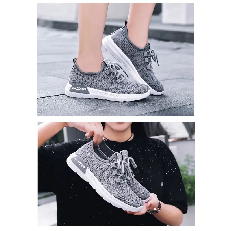 Versatile Sports Shoes Casual Style Fashionable Trend Running Commuting  One Foot Kick New  Women's Sports Shoes Launched
