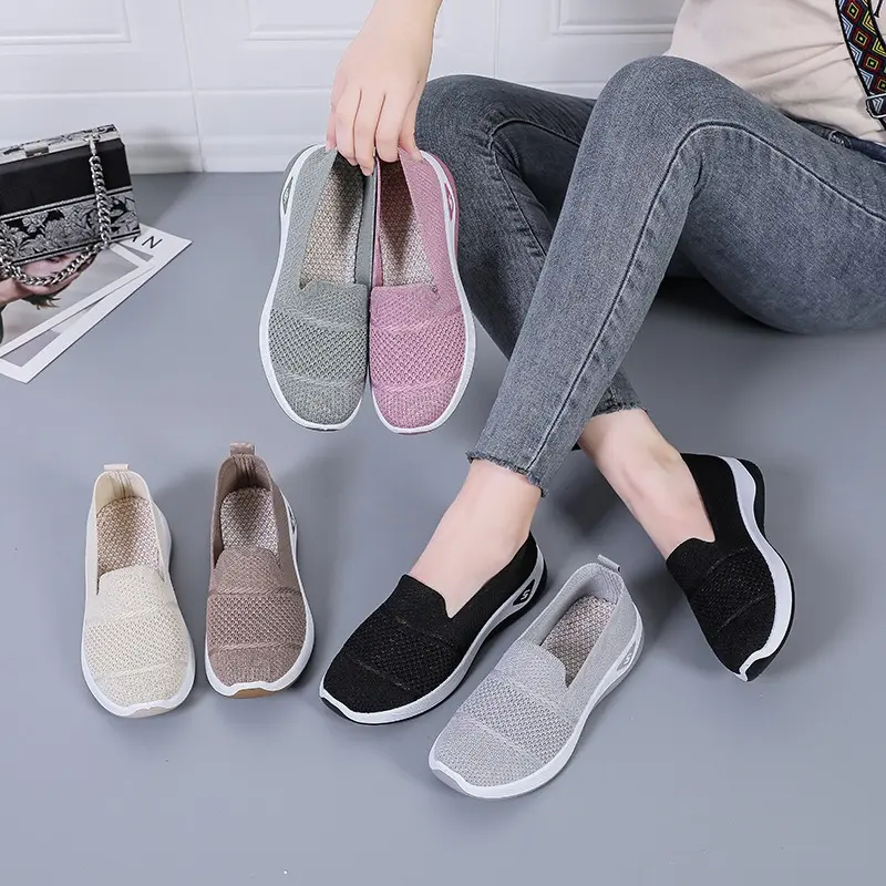 Women's Multifunctional New Shallow Mouth Comfortable Simple and Elegant Daily Casual Shoes for Easy Entry