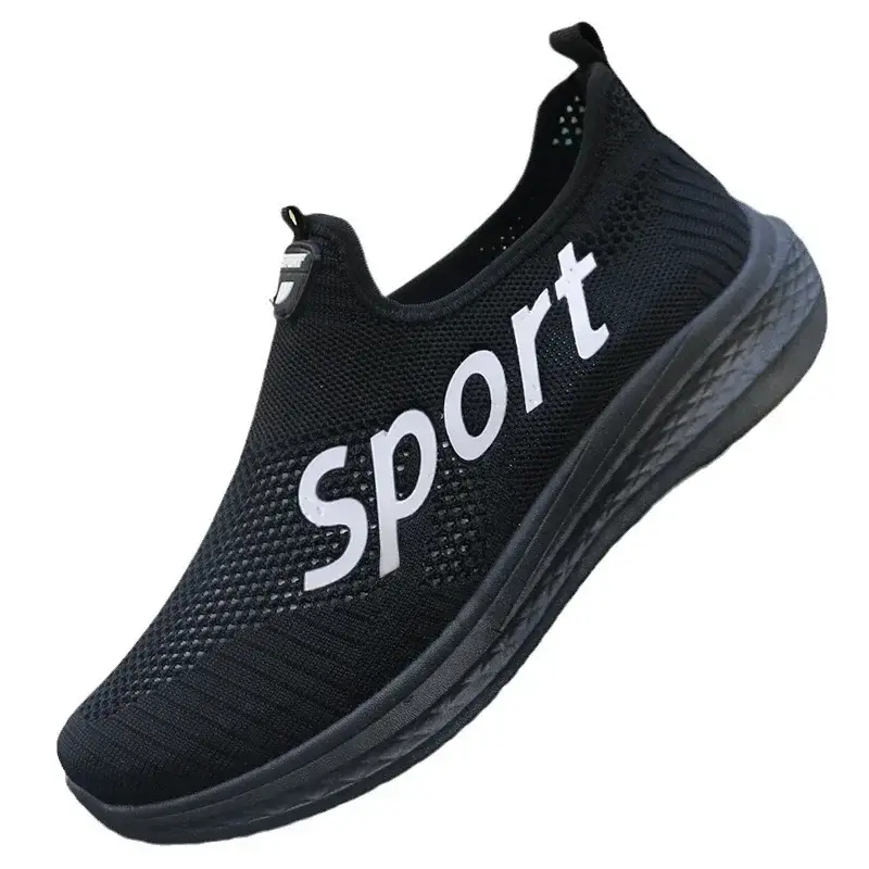Breathable Mesh Sneakers Comfortable Casual Sport Shoes Fashion Shoes Lightweight Deodorant Outdoors Shoes Plus Size 39-44