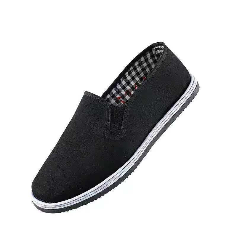 Classic and comfortable soft sole, one foot pedaling tire sole, old Beijing cloth shoes, casual and lazy work shoes39-44