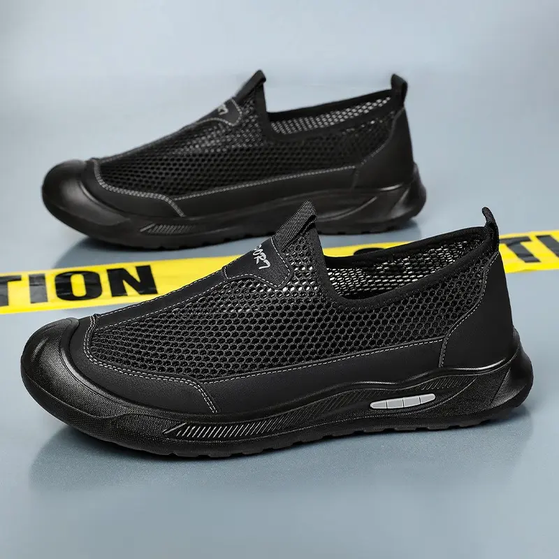 Men's Summer Shoes Mesh Breathable Single Casual Sneaker Soft Soled Sports Shoes Comfortable Free Shippiing Shoes