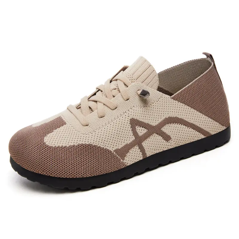 Women's Spring New Mesh Shoes Casual Breathable Forrest Gump Shoes One Step Retro Versatile Strap Training Shoes women sneakers