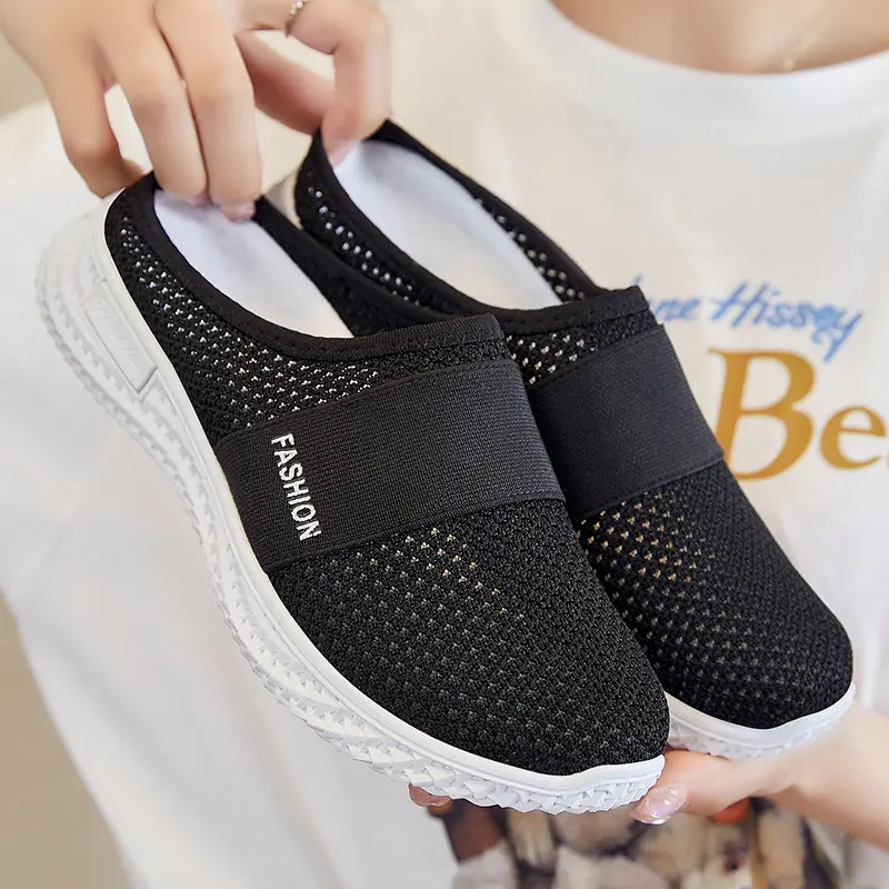 New Outdoor Fashion Women's Slippers Shoes Solid Colour Slip On Slippers For Women Non-Slip Soft Sole Slippers Women Footwear