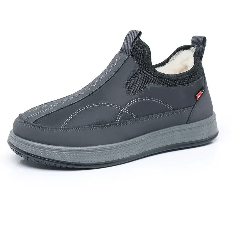 Winter old Beijing new men's cotton boots piled and thickened warm dad shoes non-slip and anti-pedal wool cotton shoes