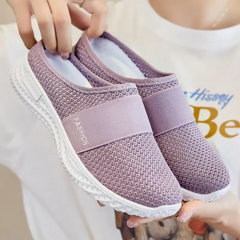 New Outdoor Fashion Women's Slippers Shoes Solid Colour Slip On Slippers For Women Non-Slip Soft Sole Slippers Women Footwear