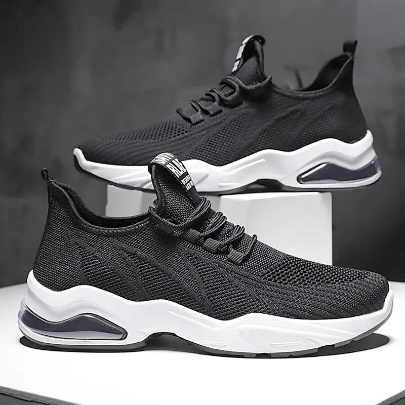 Men's 2025 New Trendy Soft Sole Running Shoes Lightweight Air Cushioned Men's Shoes Casual Versatile Sports Shoes Men's