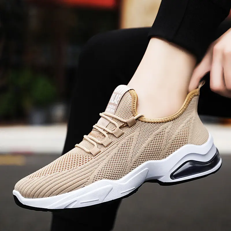Men's 2025 New Trendy Soft Sole Running Shoes Lightweight Air Cushioned Men's Shoes Casual Versatile Sports Shoes Men's