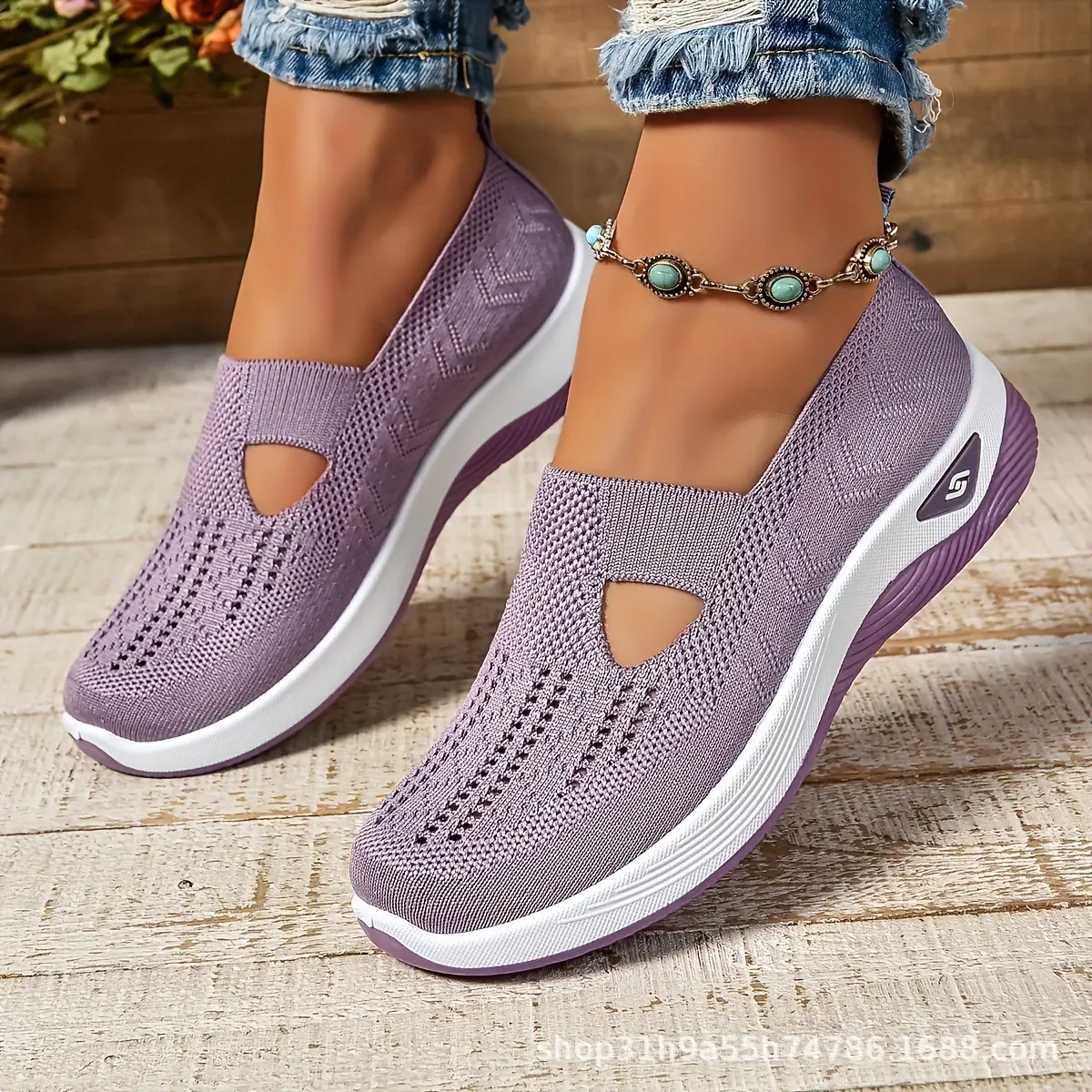 Sports women's shoes 2025 new breathable casual women's running shoes casual shoes lightweight anti odor mesh surface