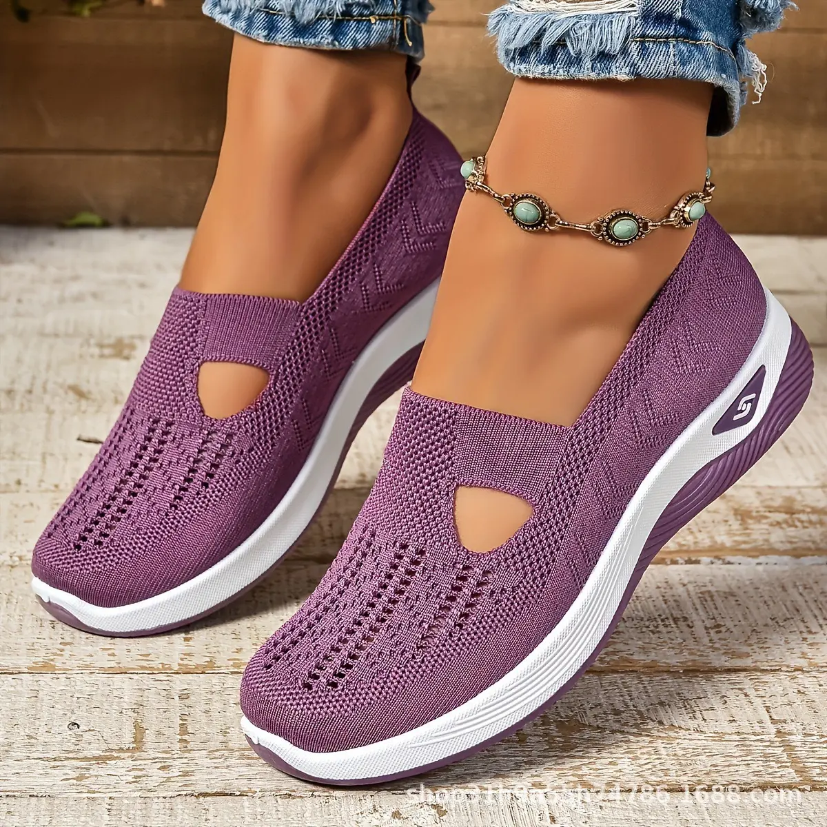 Sports women's shoes 2025 new breathable casual women's running shoes casual shoes lightweight anti odor mesh surface