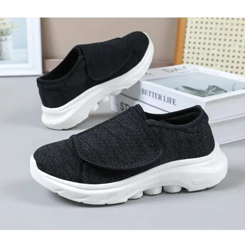 Sneakers women Orthopedics Wide Feet Swollen Walking Casual Shoes Thumb Eversion Adjusting Soft Comfortable Diabetic Woman Shoes