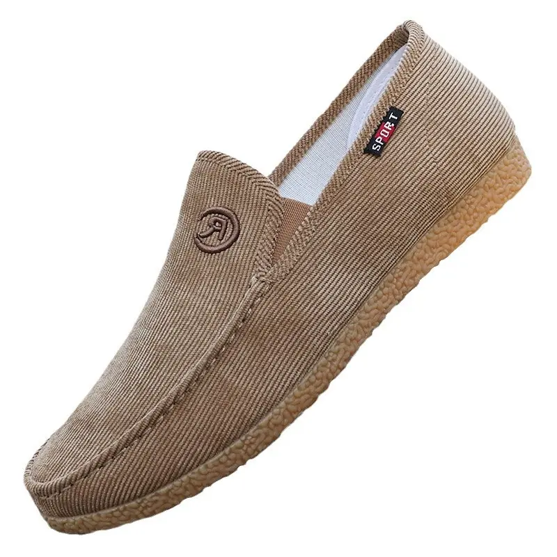 Men's canvas shoes, spring and autumn season cloth shoes, soft soled low cut casual shoes, work shoes sneakers men 39-45