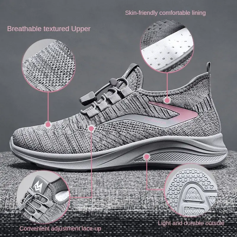 2025 New Women's Shoes Women's Casual Shoes Lightweight, Breathable, Durable, and Durable Big Sole Sports Shoes Women's