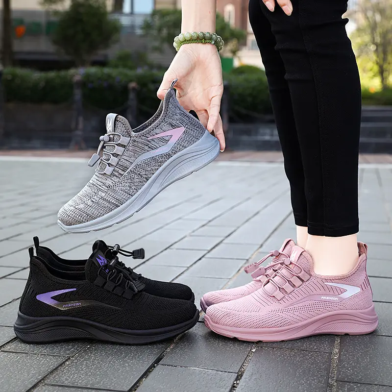 2025 New Women's Shoes Women's Casual Shoes Lightweight, Breathable, Durable, and Durable Big Sole Sports Shoes Women's