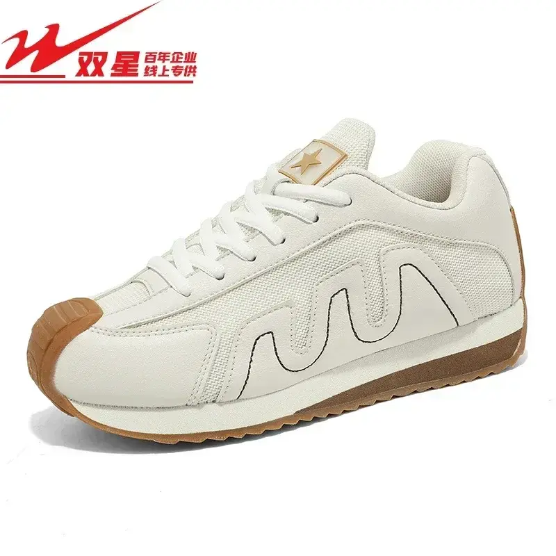 Spring and Autumn Korean Soft Sole Shock Absorbing Sport Casual Shoe for Men Versatile Couple Fashion Window Sill Shoe for Women