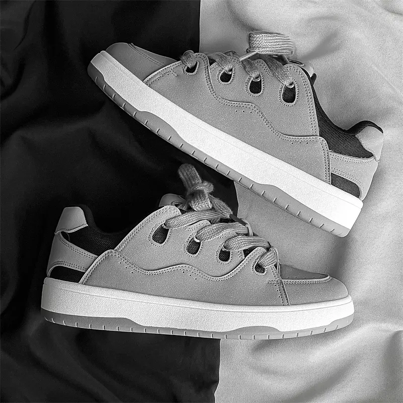 Thick Soled Height Increasing Shoes Grass Outdoor Walking Shoes Couple Style Trendy Men's and Women's Essential for Teenagers