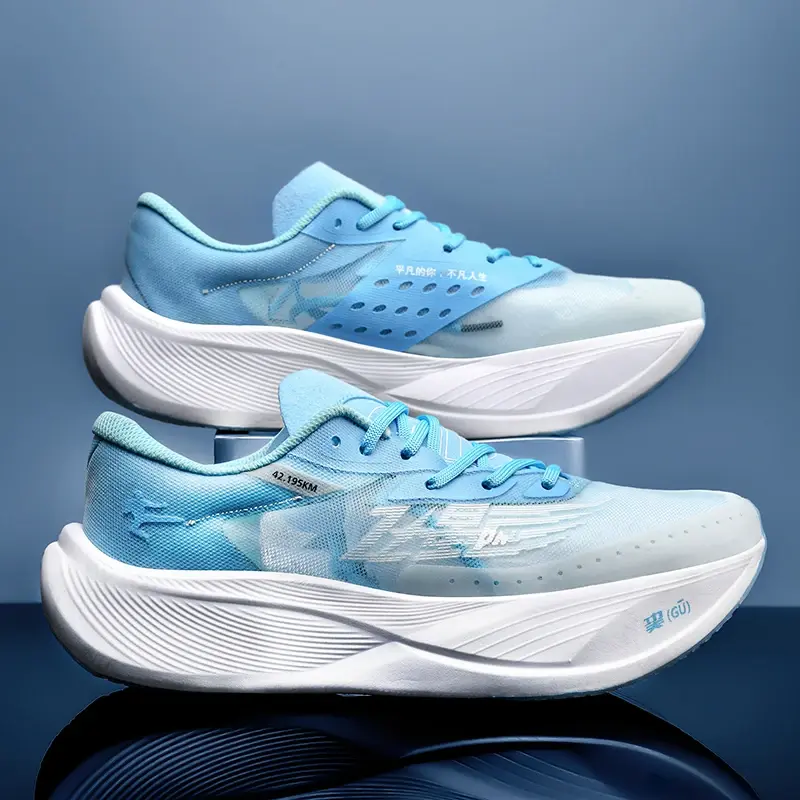 Marathon Men's Running Shoes Gym Mens Trainers Zapatillas De Deporte Man Sneakers Ultralight Men's Carbon Plate Sports Shoes