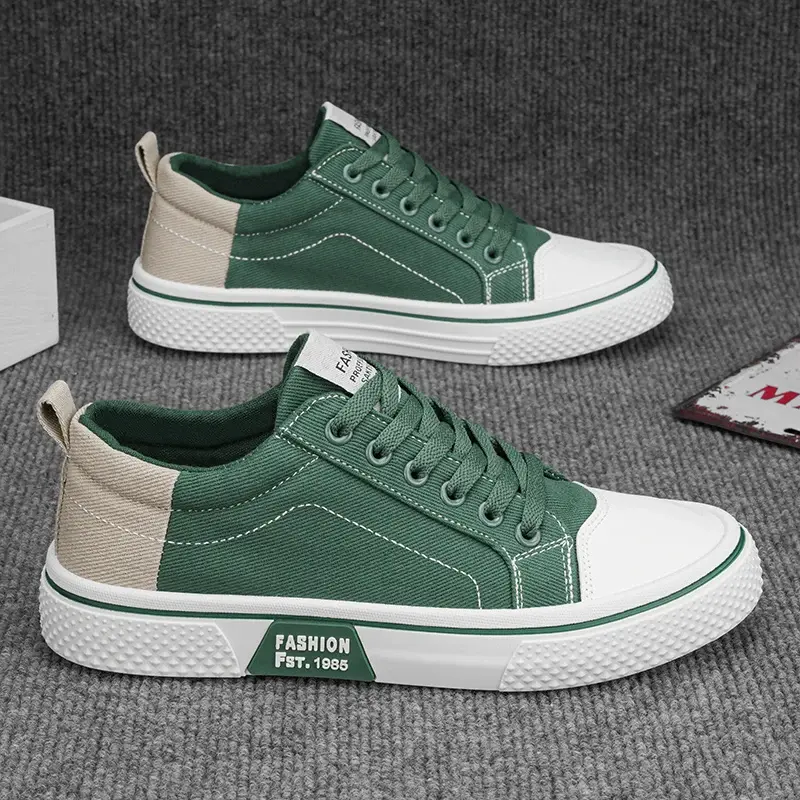 Men's Shoes Board Shoes Fashion Shoes 2024 Breathable Non-slip Men and Women's Casual Shoes Four Seasons Explosive Canvas Shoes