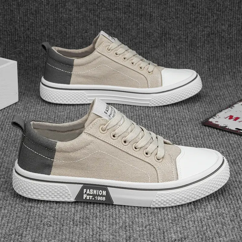 Men's Shoes Board Shoes Fashion Shoes 2024 Breathable Non-slip Men and Women's Casual Shoes Four Seasons Explosive Canvas Shoes