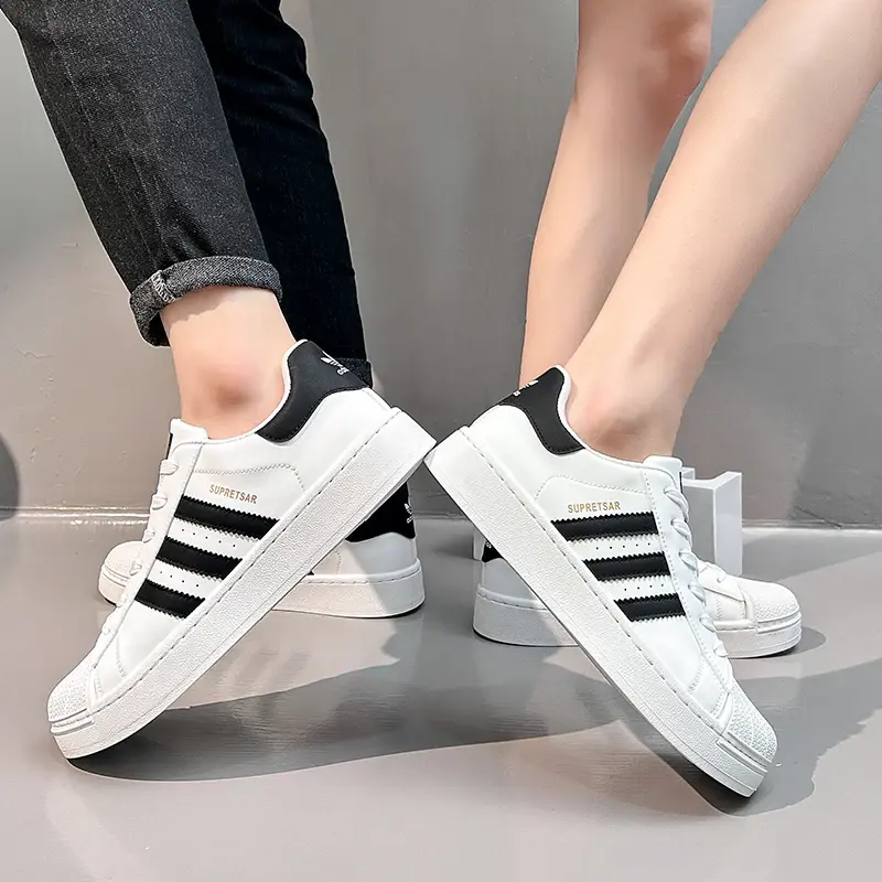 Couple Sneakers 35-44 High-Quality Couple's Sports Shoes Breathable Comfortable New Comfort Casual Classic Shell Toe Men's Shoes