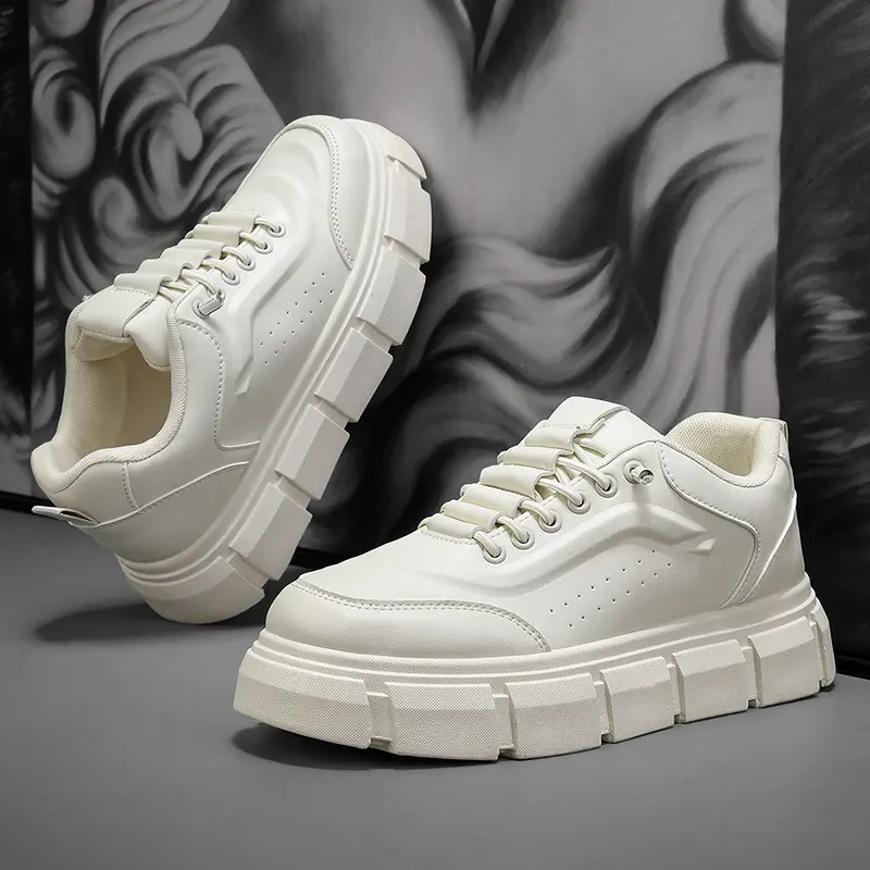 2025 Men' S Oxford Shoes Retro Luxury Leather Shoes Fashion Breathable Sneakers Handmade Platform Boot New Casual Shoes for Men