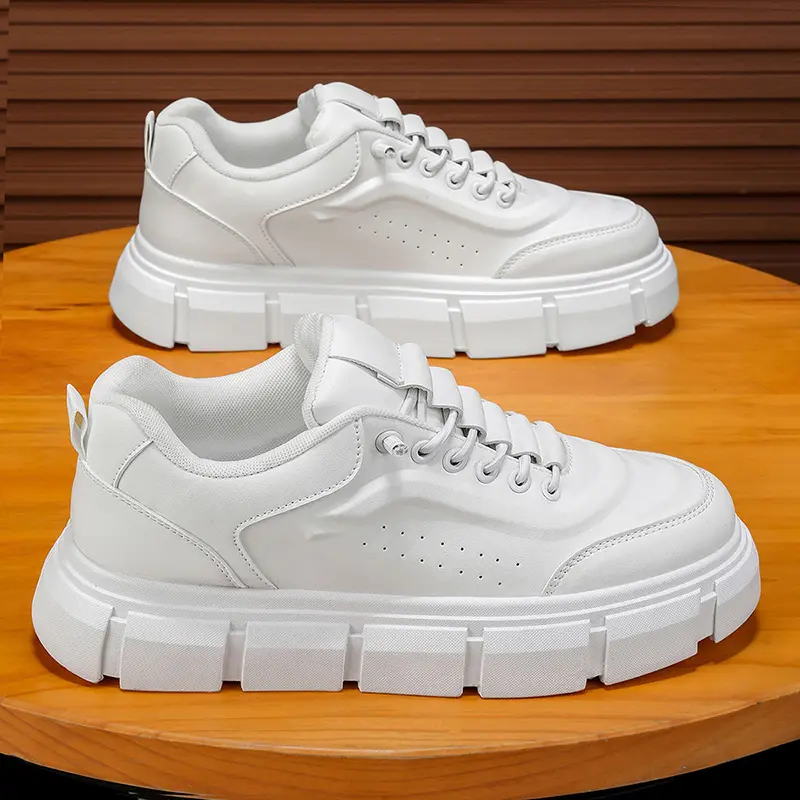 2025 Men' S Oxford Shoes Retro Luxury Leather Shoes Fashion Breathable Sneakers Handmade Platform Boot New Casual Shoes for Men