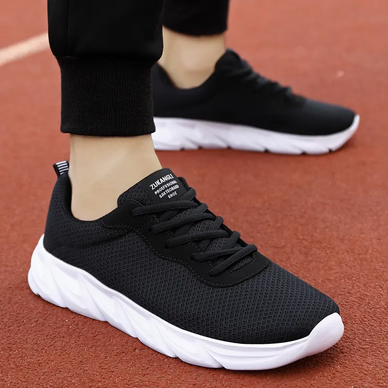 Original Men Running Walking Mesh Shoes Fashion Casual Sneakers Outdoor Breathable Athletic Gym Lightweight Men Tennis Footwear