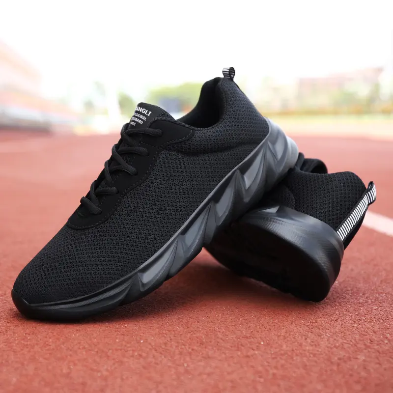 Original Men Running Walking Mesh Shoes Fashion Casual Sneakers Outdoor Breathable Athletic Gym Lightweight Men Tennis Footwear