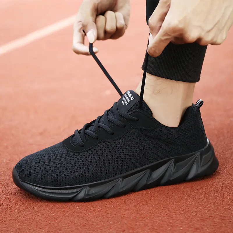 Original Men Running Walking Mesh Shoes Fashion Casual Sneakers Outdoor Breathable Athletic Gym Lightweight Men Tennis Footwear