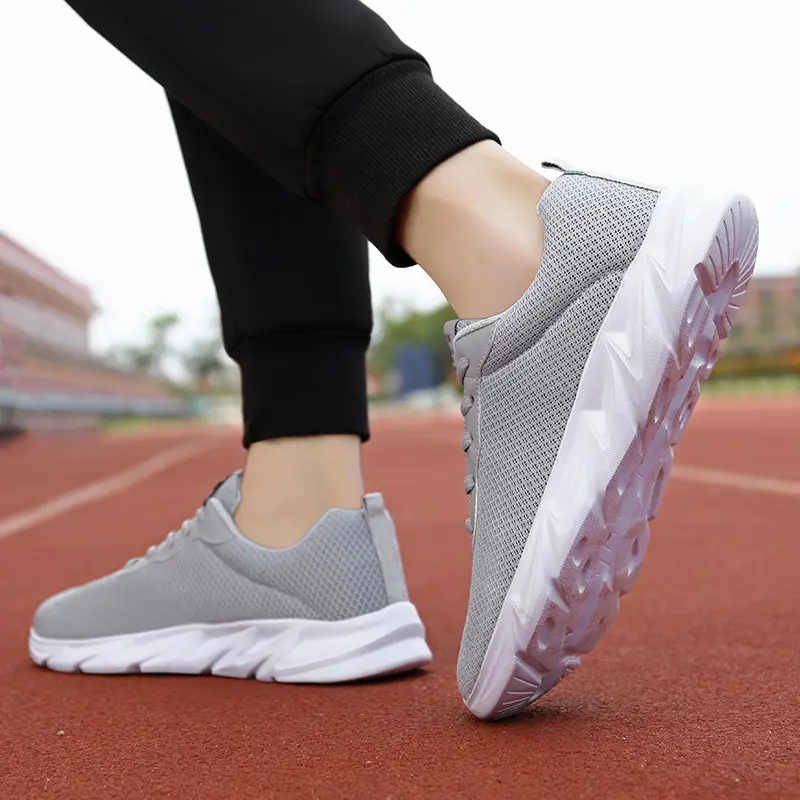 Original Men Running Walking Mesh Shoes Fashion Casual Sneakers Outdoor Breathable Athletic Gym Lightweight Men Tennis Footwear