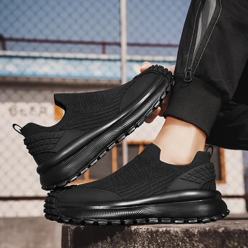 Men Breathable Sneakers Summer Mesh Casual Shoes For Men Walking and Running Lightweight Sport Footwear Non-slip Plus Size 39-44