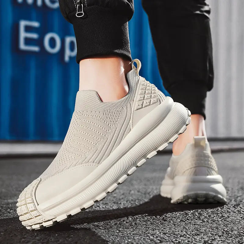 Men Breathable Sneakers Summer Mesh Casual Shoes For Men Walking and Running Lightweight Sport Footwear Non-slip Plus Size 39-44