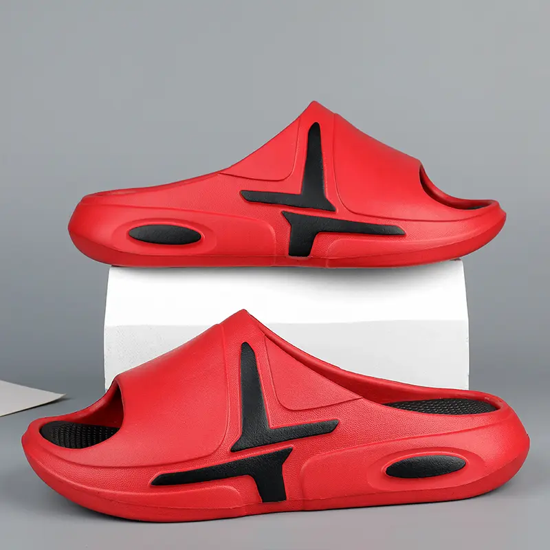 New Summer Anti-Slip Eva Platform Soft Sole Slides Flip-flops Men's Massage Slippers Indoor Outdoor Sandals Beach Casual Shoes