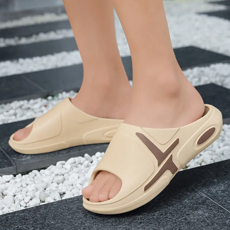 New Summer Anti-Slip Eva Platform Soft Sole Slides Flip-flops Men's Massage Slippers Indoor Outdoor Sandals Beach Casual Shoes
