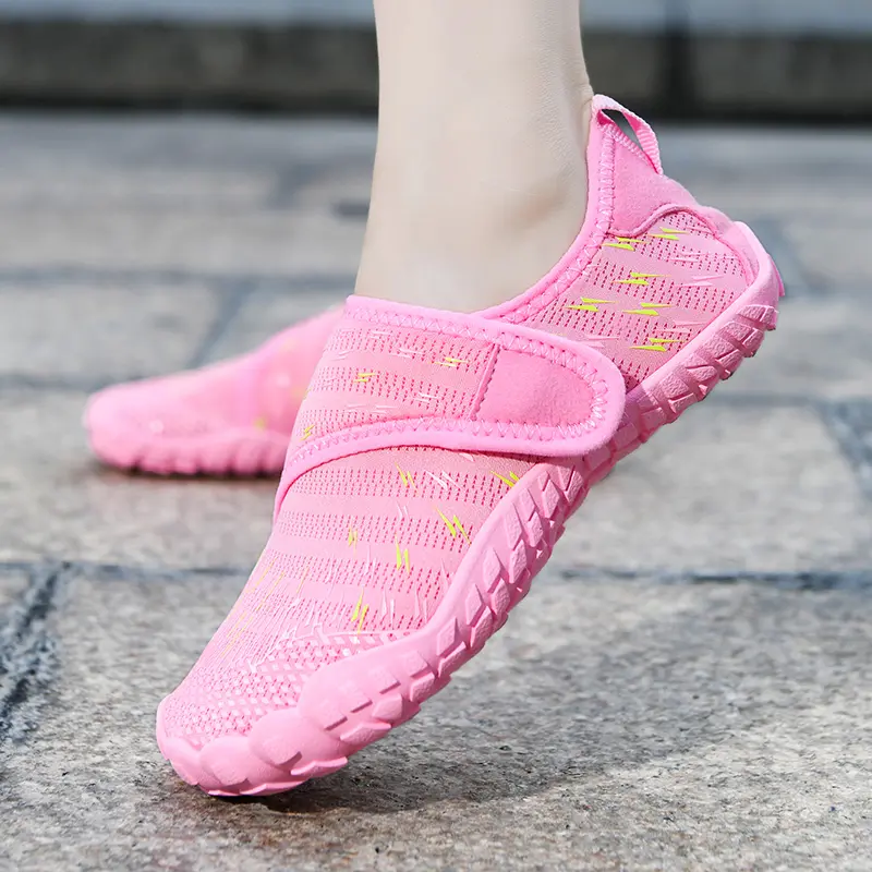 New Children Boys and Girls Beach Quick Diving Shoes Qianjiang Swimming Shoes Indoor Fitness Floor Shoe Bathroom Shoes 28-38#