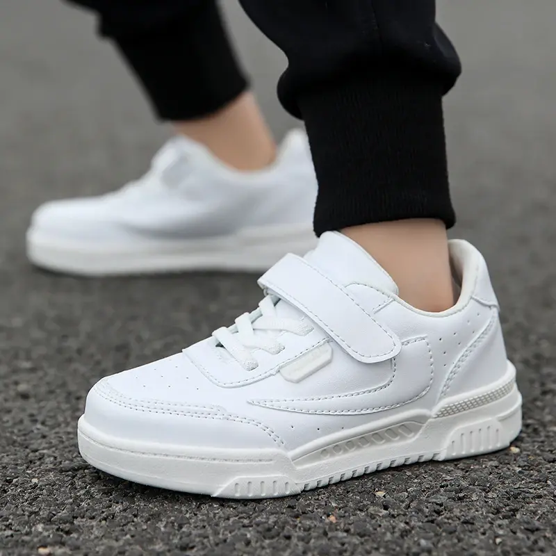 Spring and Summer Running Sneakers for Kids Non-slip Shoes for Boys Leather Kids Tennis Hugh Fashion Mesh Kids Shoes Sneakers