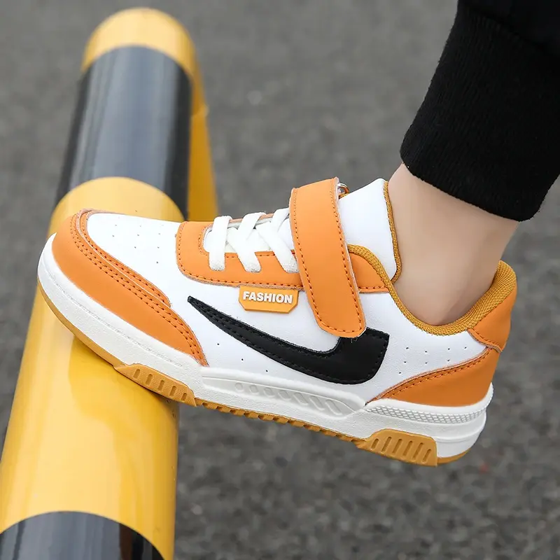 Spring and Summer Running Sneakers for Kids Non-slip Shoes for Boys Leather Kids Tennis Hugh Fashion Mesh Kids Shoes Sneakers