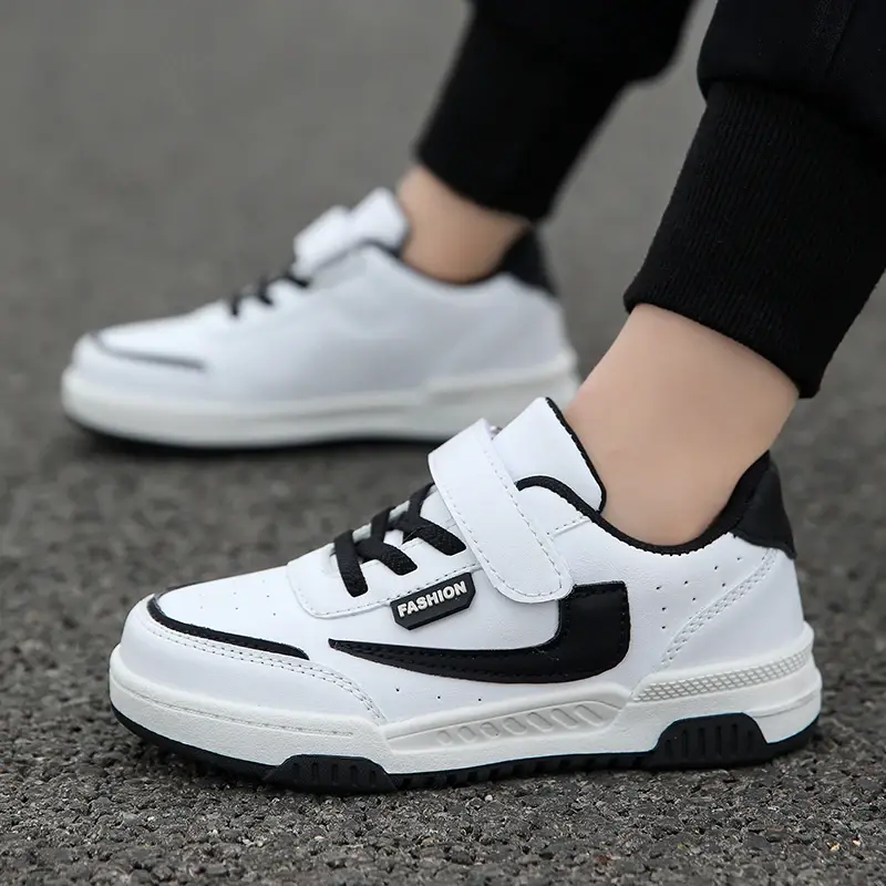 Spring and Summer Running Sneakers for Kids Non-slip Shoes for Boys Leather Kids Tennis Hugh Fashion Mesh Kids Shoes Sneakers
