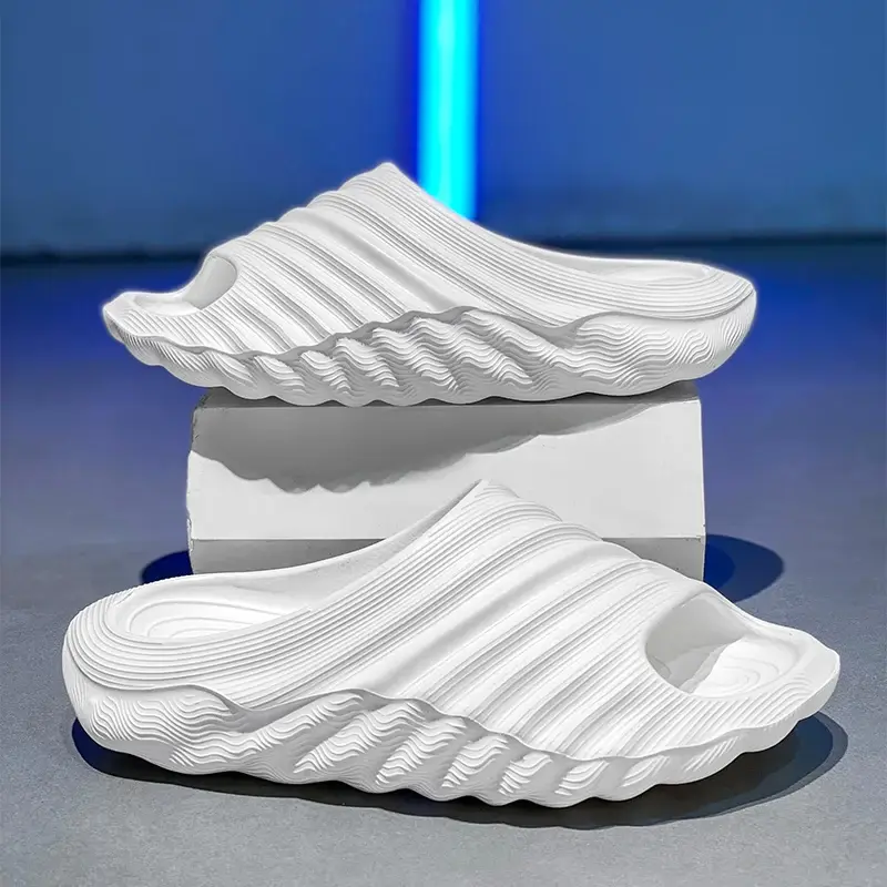 Men Comfortable Platform Outdoor Sandals Summer Slippers 2025 Beach Slippers Flip Flops Male Indoor Home Slides Bathroom Shoes