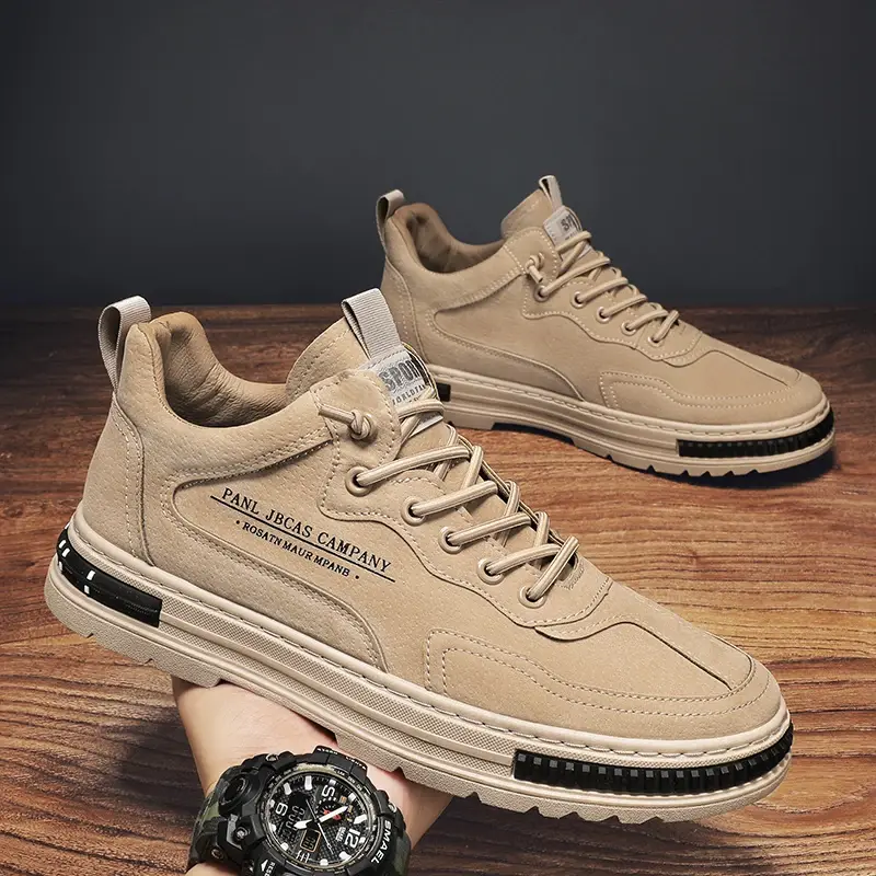 Mens Casual Summer Sneakers Outdoor Platform Hiking Shoes Fashion Luxury Leather Loafers Tennis Ankle Boots Flat Trainers 2025