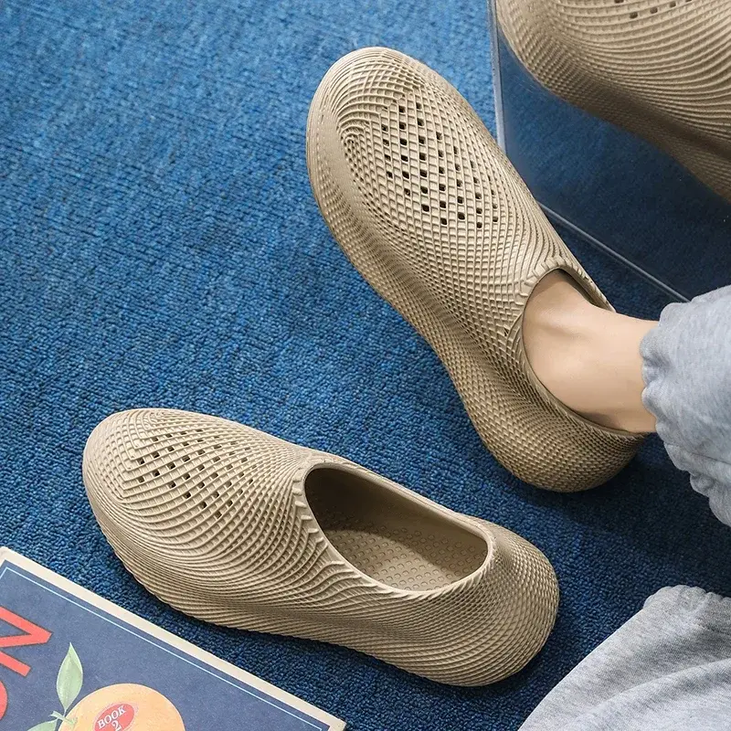 Men's Shoes Barefoot Skin Non-slip Beach Wading River Shoe Sandalias Treking Outdoor Summer New Thick Soles Breathable Sea Shoes