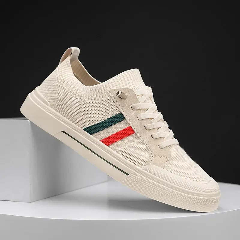 Fashion Sneakers for Men Luxury Light Mesh Breathable Outdoor Walking Loafers Male Flats Men‘s Casual Shoes Zapatos Para Hombres
