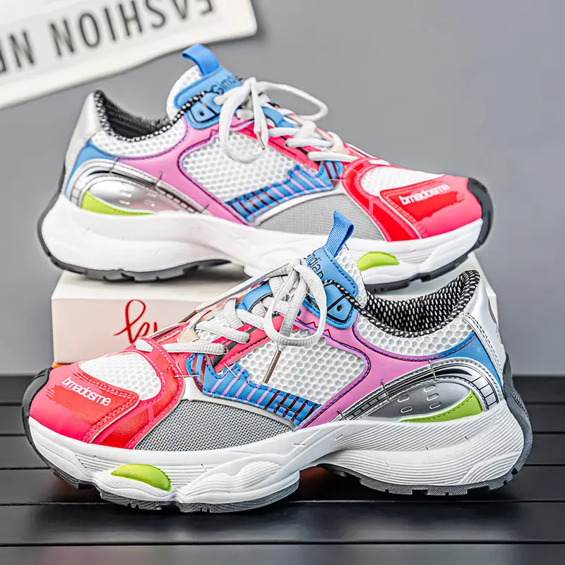 Men Running Shoes Casual Sneakers Mesh Breathable Sport Shoes for Men Tenis Lightweight Walking Sneakers Non-Slip baskets