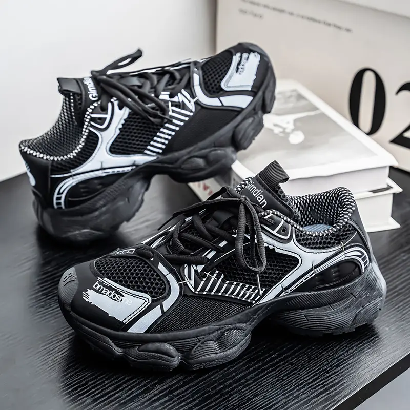 Men Running Shoes Casual Sneakers Mesh Breathable Sport Shoes for Men Tenis Lightweight Walking Sneakers Non-Slip baskets